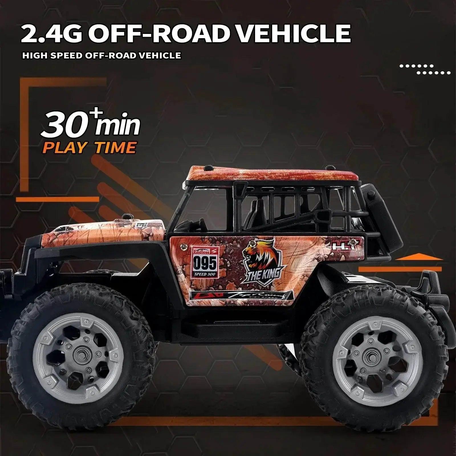  High Speed 1:20 Scale RC Car with LED Lights and Double Motors -  -  ToylandEU™