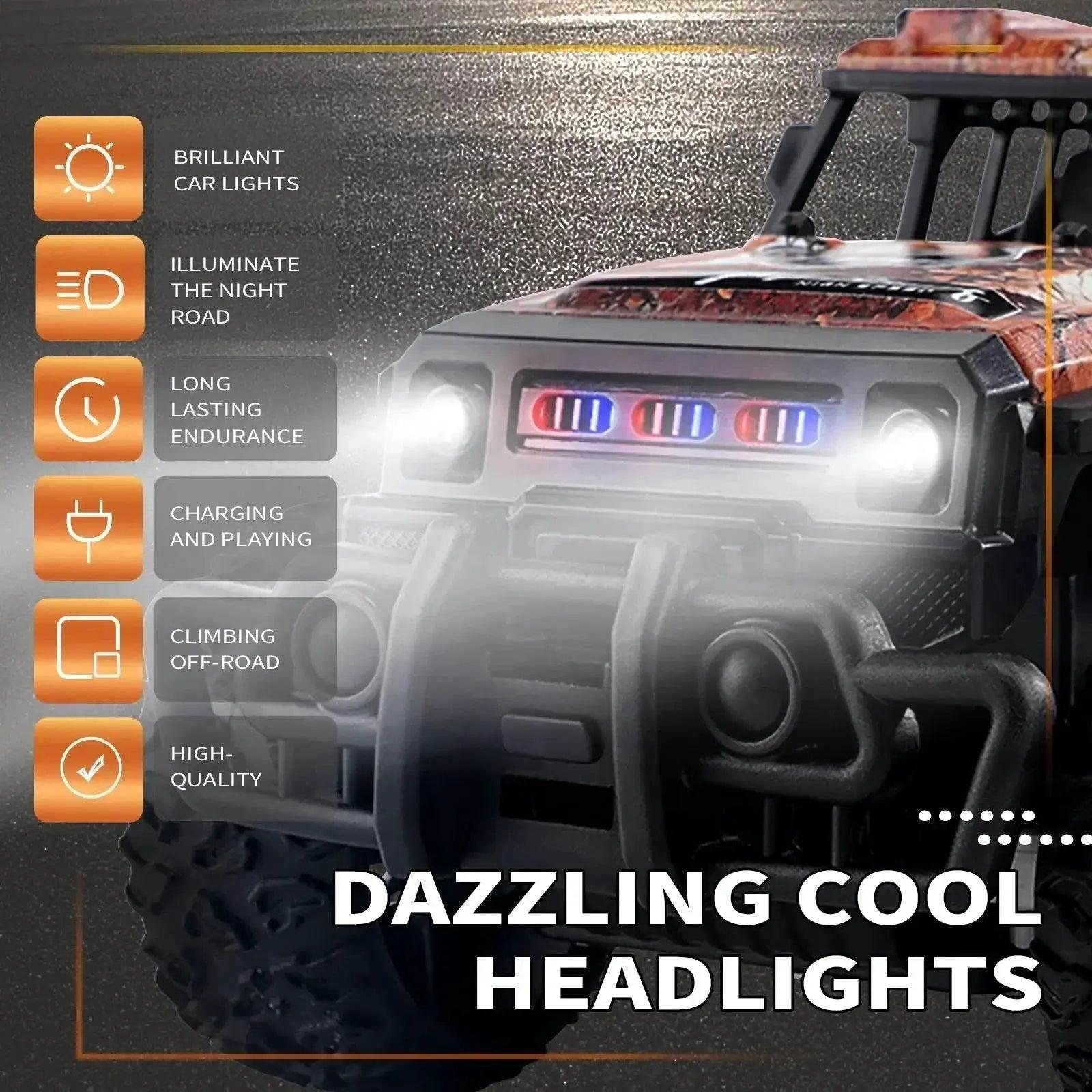  High Speed 1:20 Scale RC Car with LED Lights and Double Motors -  -  ToylandEU™