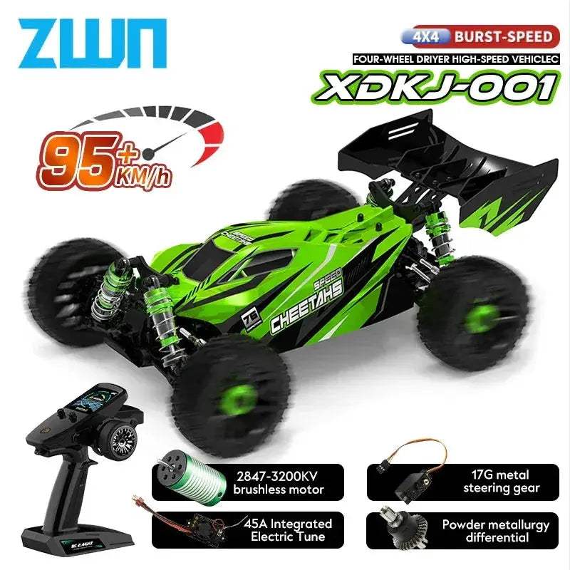 High Speed 4WD RC Car OneFourteen Brushless Racing Performance - ToylandEU