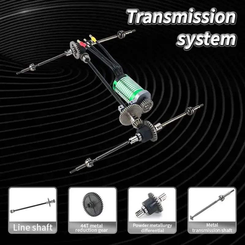 High Speed 4WD RC Car OneFourteen Brushless Racing Performance - ToylandEU