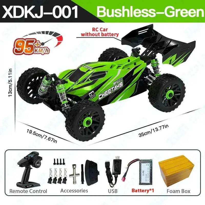 High Speed 4WD RC Car OneFourteen Brushless Racing Performance - ToylandEU
