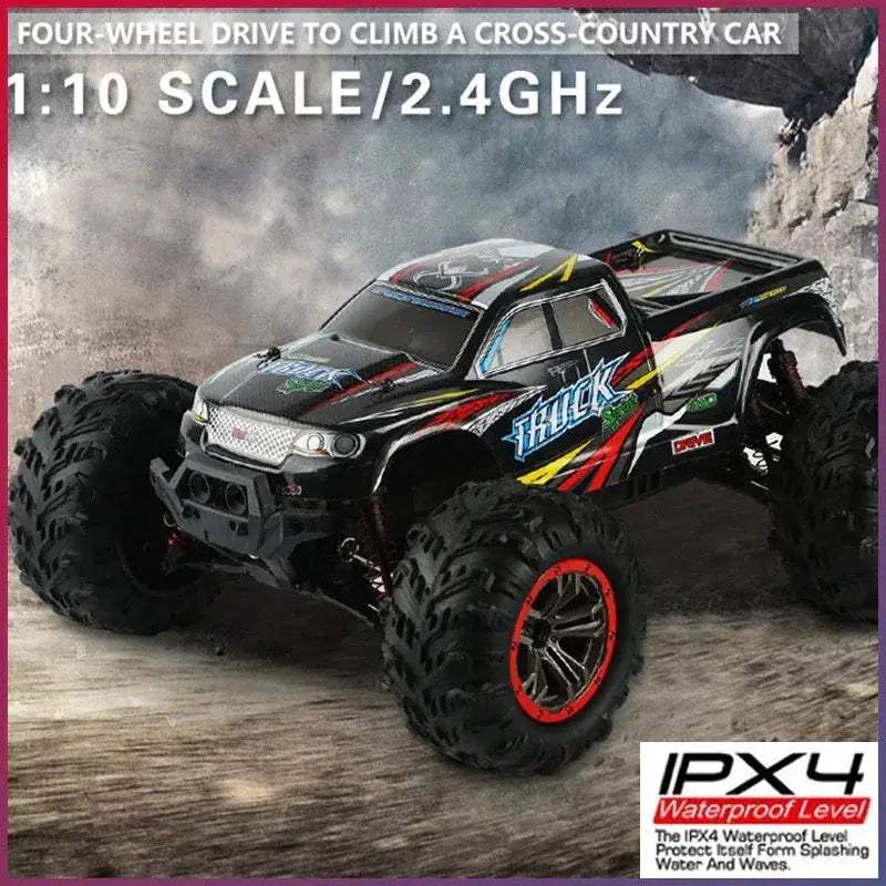 High-Speed 4WD RC Monster Truck Off-Road Toy for Kids - ToylandEU