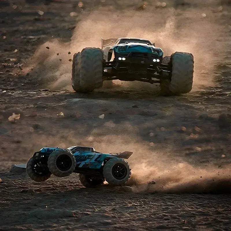 High Speed 4x4 RC Car With LED Remote Control Durable - ToylandEU