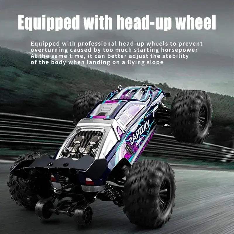 High Speed 50KMH RC Car With LED Lighting Off Road - ToylandEU