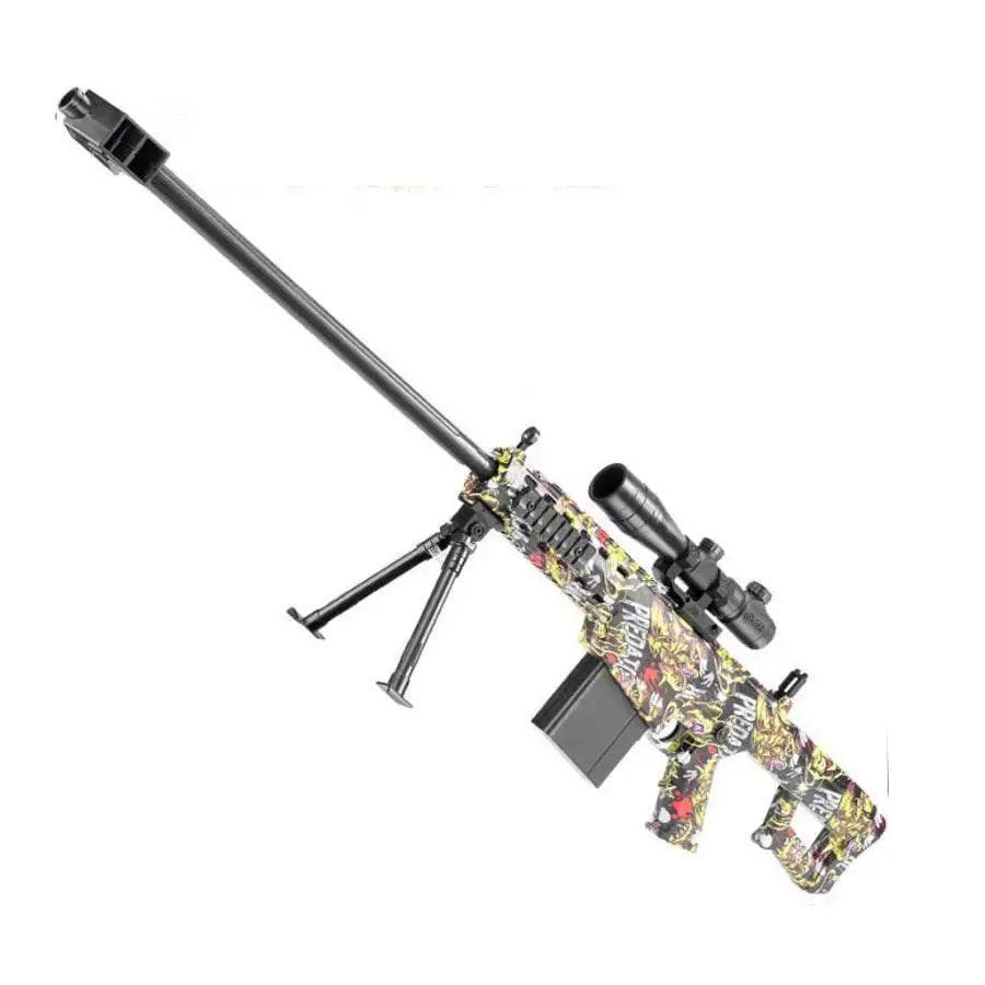  High-Speed Barrett Sniper Gun Toy with Gel Jet Bomb 7.4V -  ToylandEU™