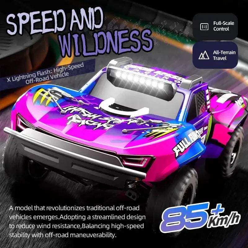 High-Speed Brushless 4WD Off-Road RC Car With Hydraulic Suspension - ToylandEU