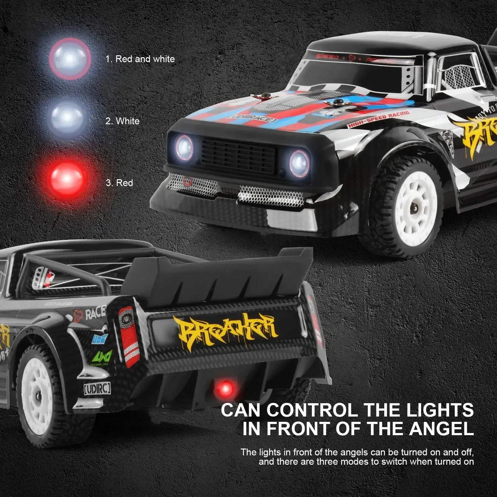 High Speed Brushless 4WD RC Car 1/16 Drift Off-road Toy - ToylandEU