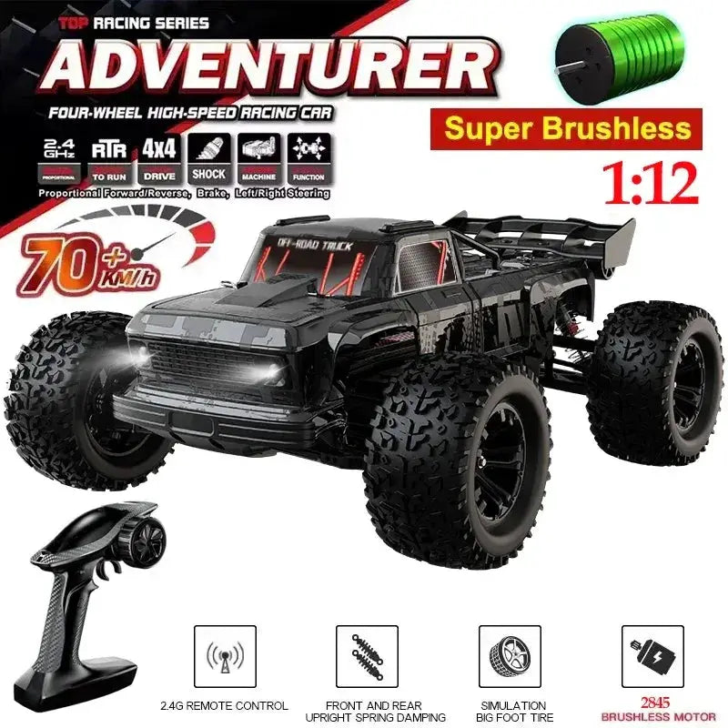 High Speed Brushless 4WD RC Car For Off Road Mastery - ToylandEU