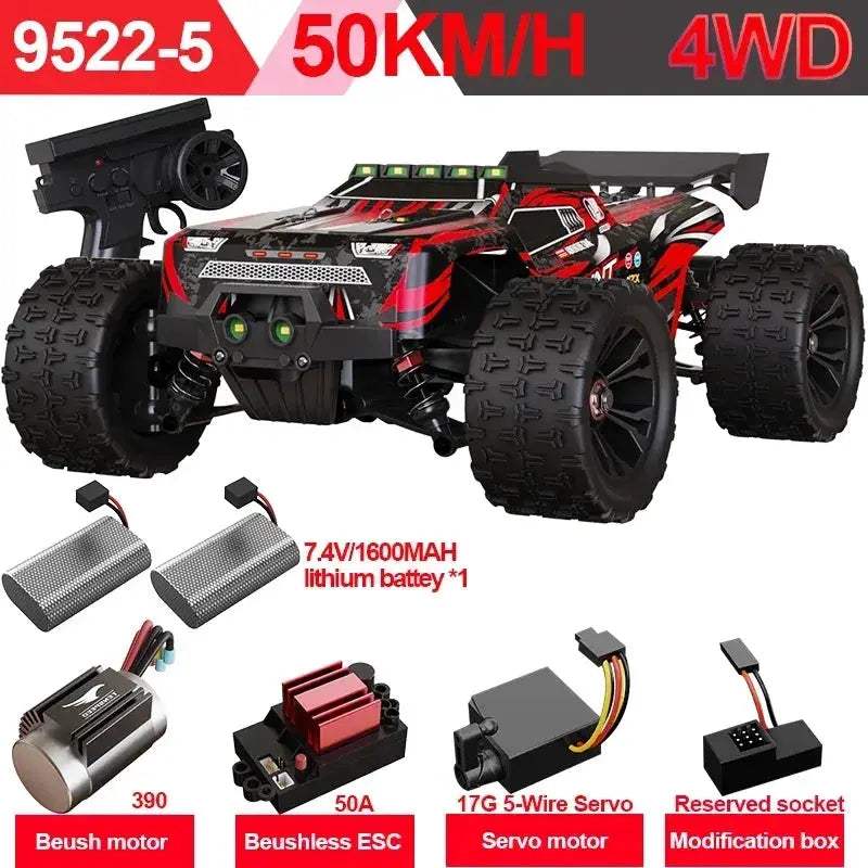 High Speed Brushless RC Car 4WD Off Road Drift Performance - ToylandEU