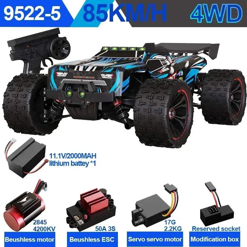 High Speed Brushless RC Car 4WD Off Road Drift Performance - ToylandEU