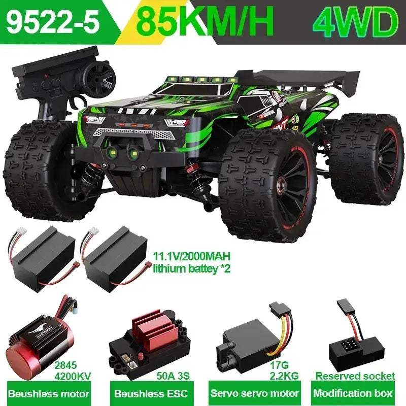 High Speed Brushless RC Car 4WD Off Road Drift Performance - ToylandEU