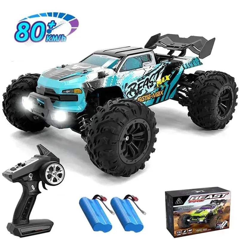 High Speed Brushless RC Car 4WD Off-Road Drift Performance - ToylandEU