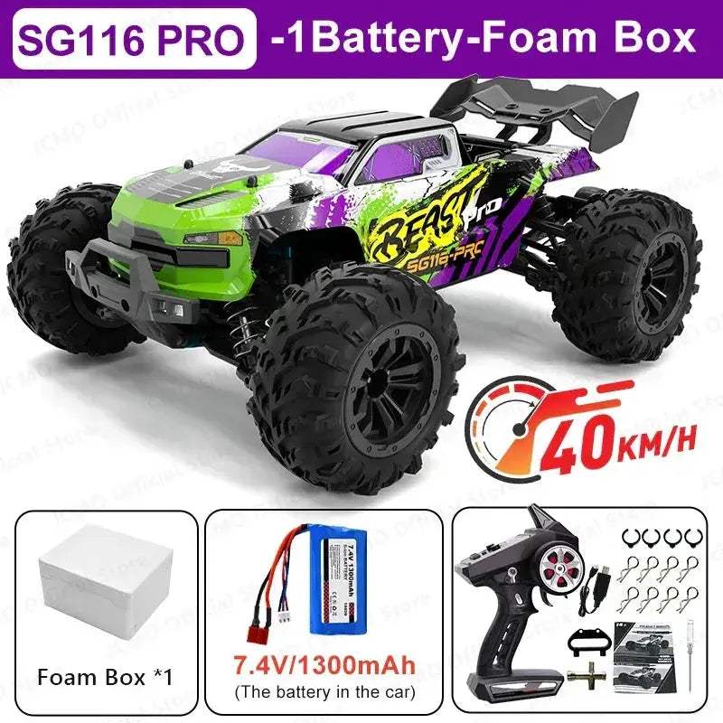 High Speed Brushless RC Car 4WD Off Road Professional Racing - ToylandEU