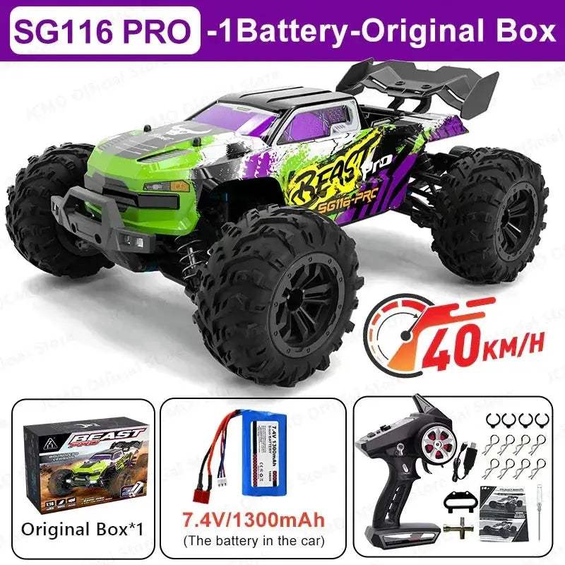 High Speed Brushless RC Car 4WD Off Road Professional Racing - ToylandEU