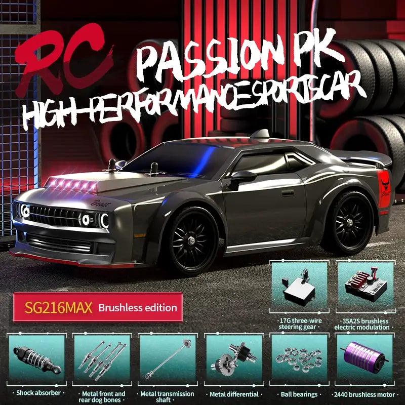  High Speed Brushless RC Car 4WD Remote Control Pro -  ToylandEU™