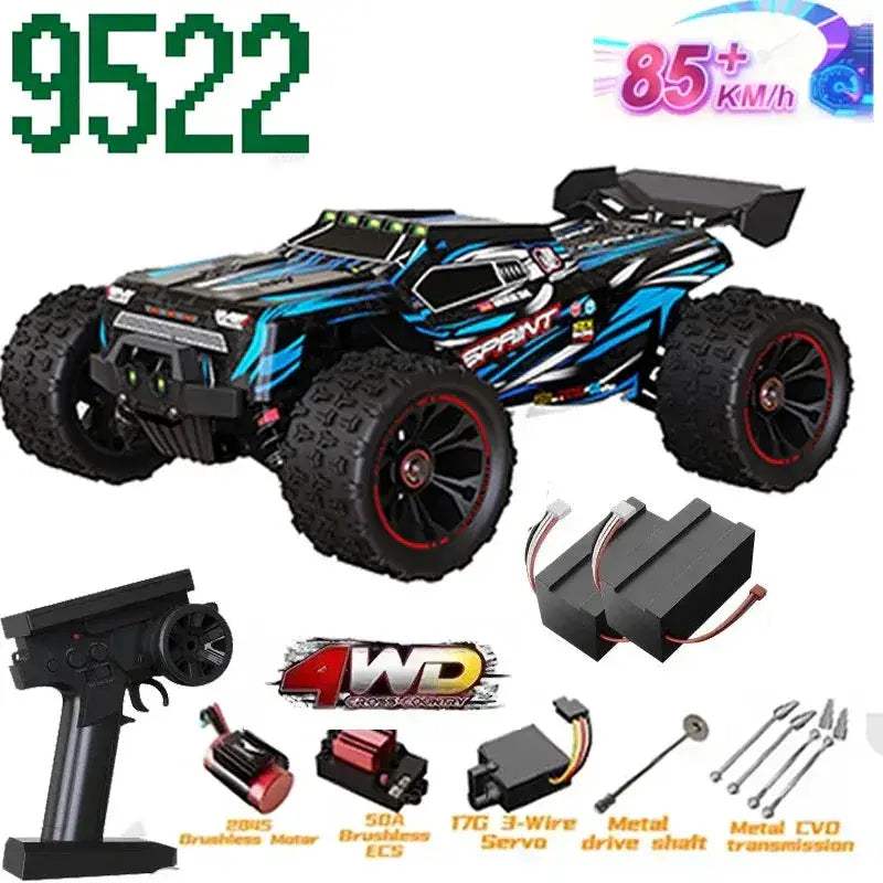 High Speed Brushless RC Car Four Wheel Drive Off Road - ToylandEU