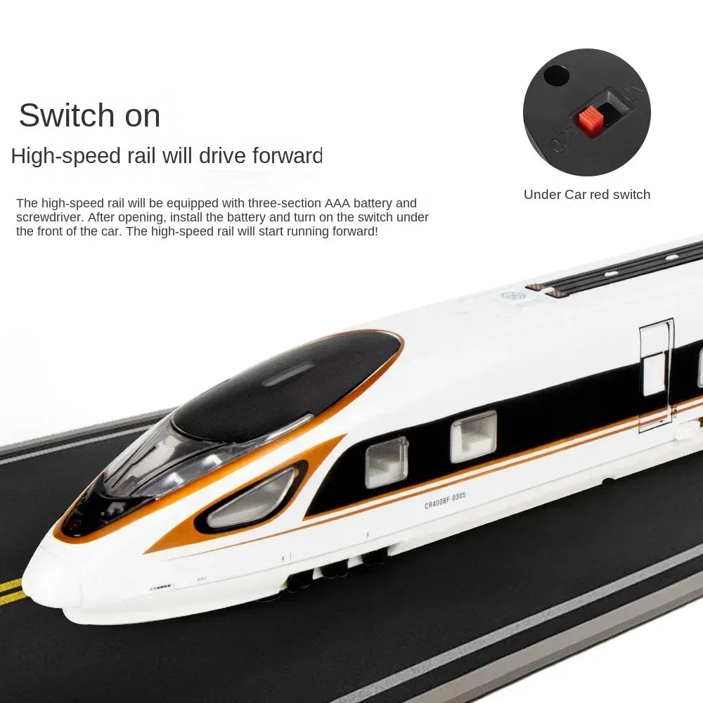 High Speed Bullet Train Diecast Model Toy Gift For Boys - ToylandEU