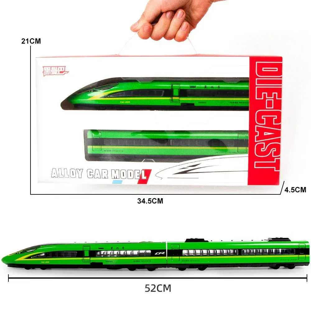 High Speed Bullet Train Diecast Model Toy Gift For Boys - ToylandEU