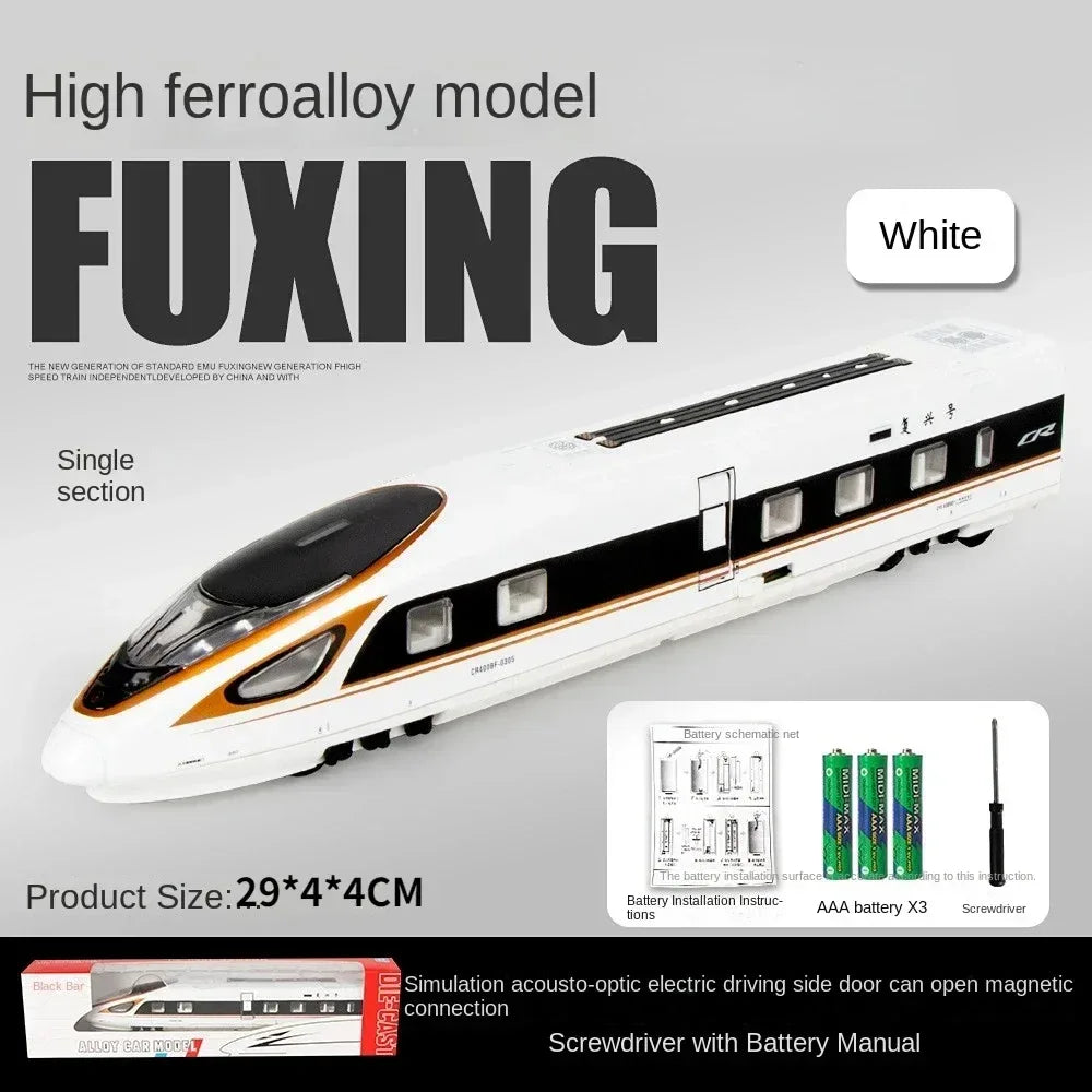 High Speed Bullet Train Diecast Model Toy Gift For Boys - ToylandEU