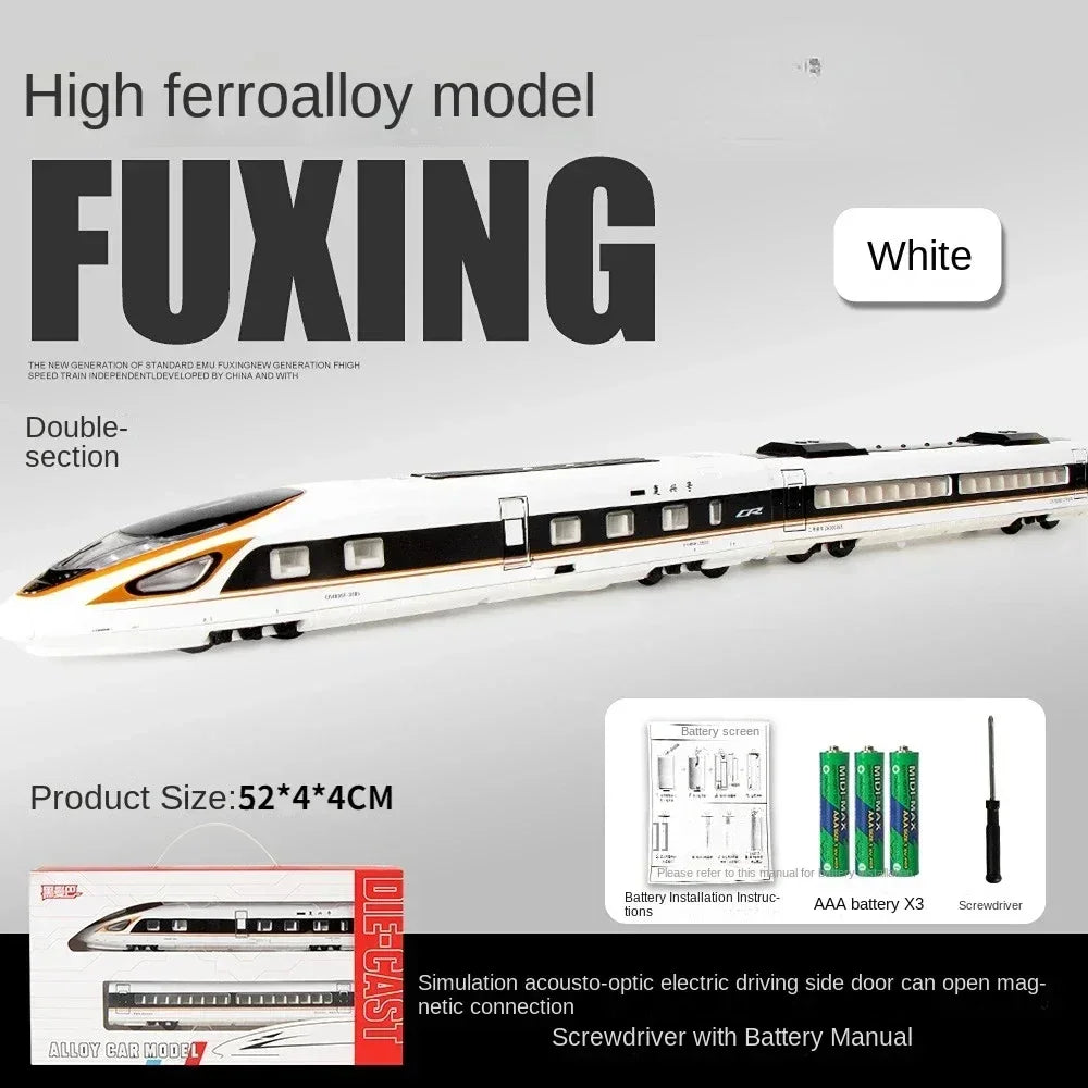 High Speed Bullet Train Diecast Model Toy Gift For Boys - ToylandEU