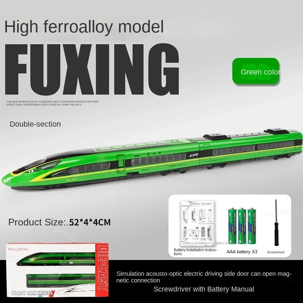 High Speed Bullet Train Diecast Model Toy Gift For Boys - ToylandEU