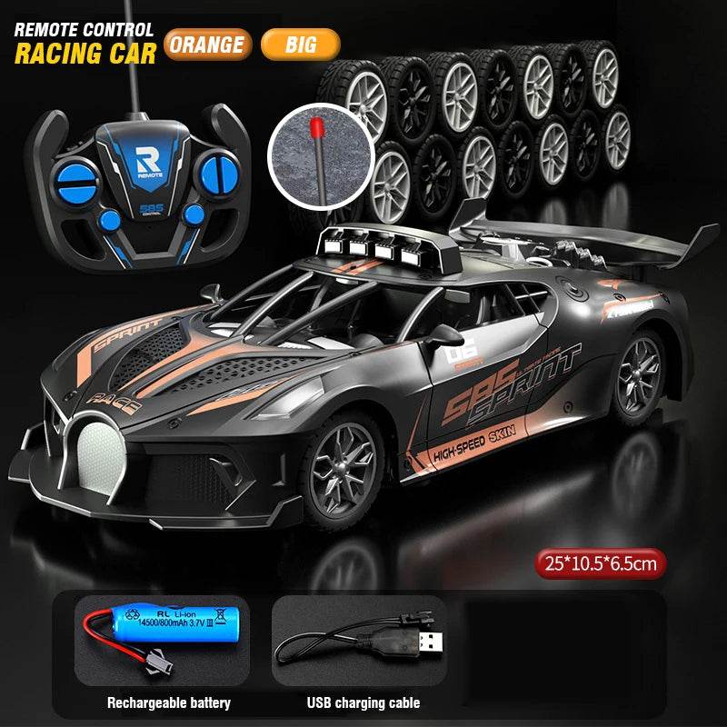 High Speed Drift RC Car Remote Control Vehicle For Boys - ToylandEU