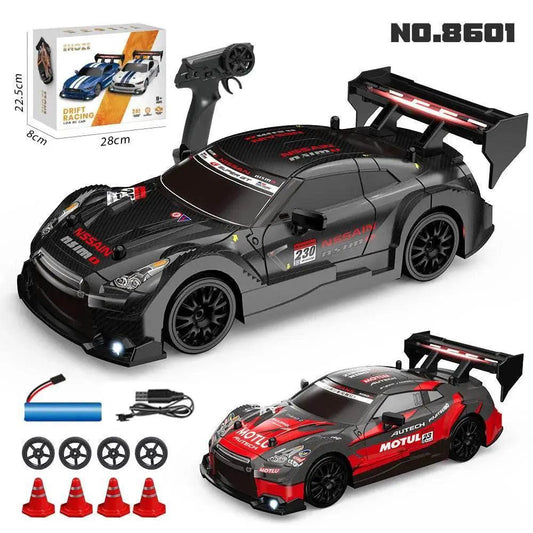  High-Speed Drift RC Racing Car Kit with Remote Control - Ready-to-Go  -  ToylandEU™