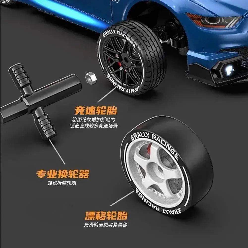  High-Speed Drift RC Racing Car Kit with Remote Control - Ready-to-Go  -  ToylandEU™