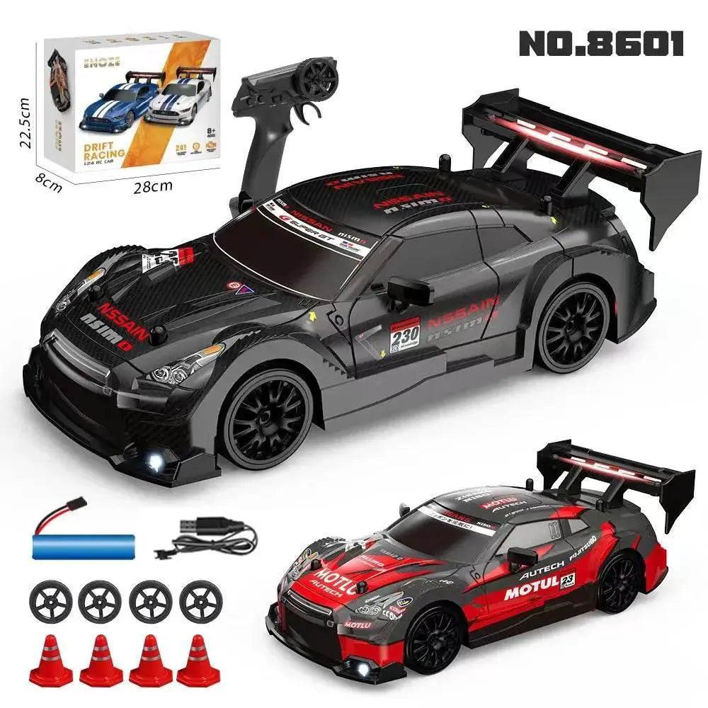  High-Speed Drift RC Racing Car Kit with Remote Control - Ready-to-Go  -  ToylandEU™