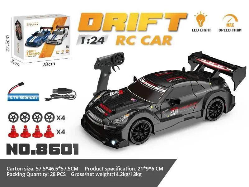  High-Speed Drift RC Racing Car Kit with Remote Control - Ready-to-Go  -  ToylandEU™