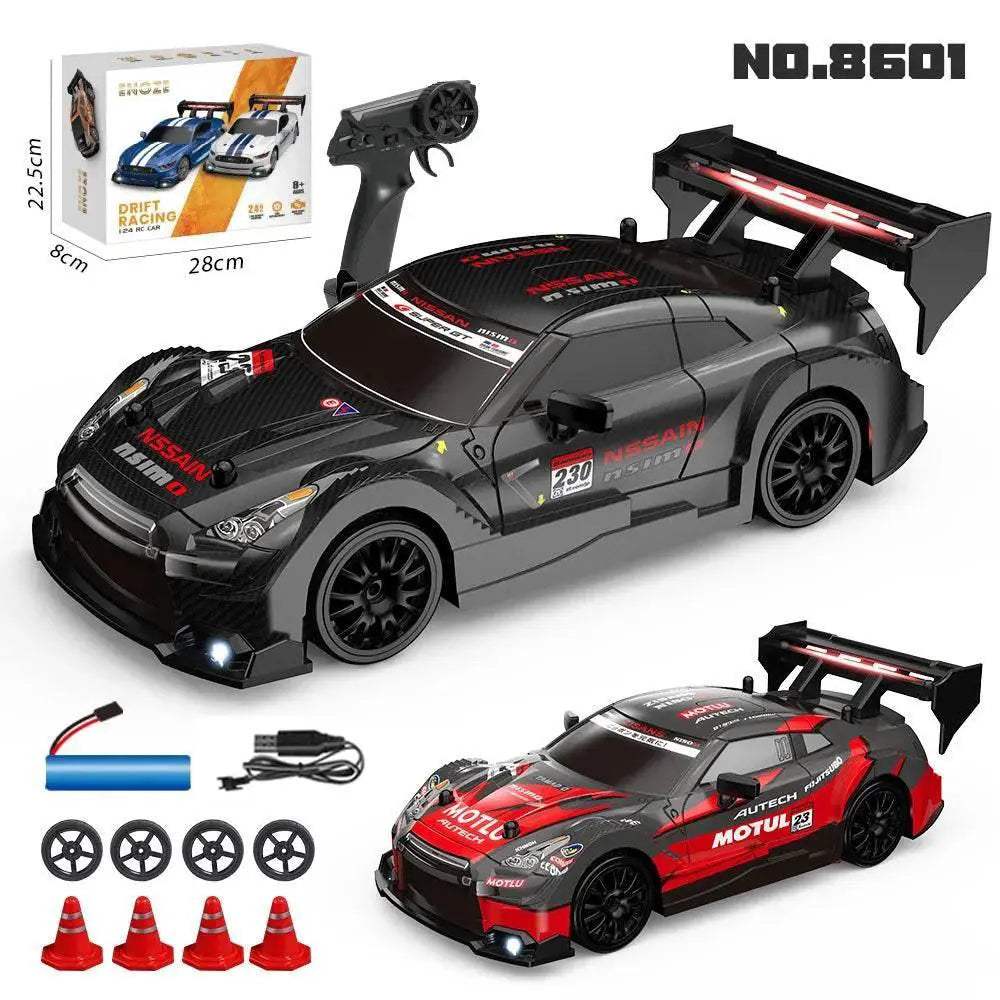  High-Speed Drift RC Racing Car Kit with Remote Control - Ready-to-Go  -  ToylandEU™