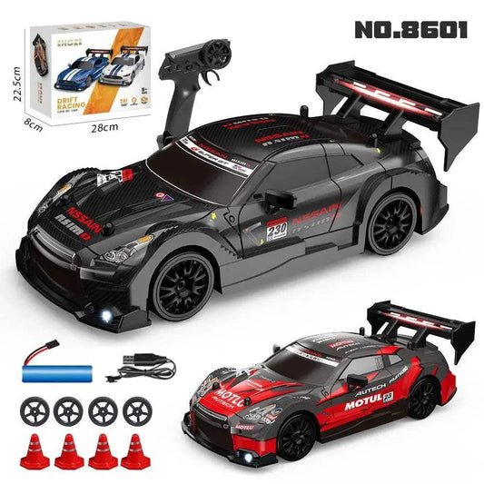  High-Speed Drift RC Racing Car Kit with Remote Control - Ready-to-Go  -  ToylandEU™