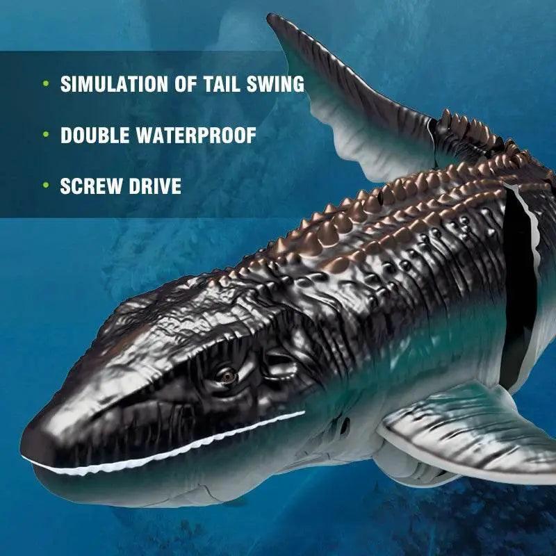  High-Speed Electric RC Mosasaurus Boat Toy - Ages 3-12 - ToylandEU  -  ToylandEU™