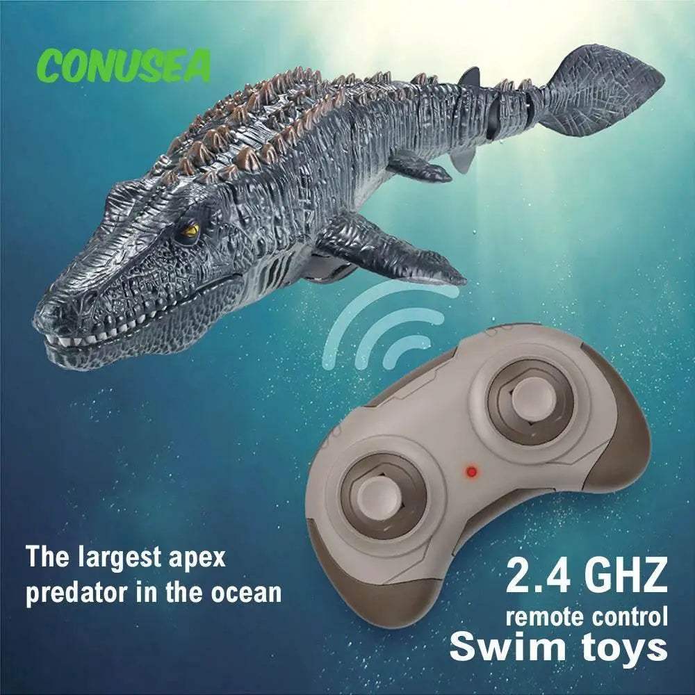  High-Speed Electric RC Mosasaurus Boat Toy - Ages 3-12 - ToylandEU  -  ToylandEU™