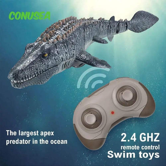  High-Speed Electric RC Mosasaurus Boat Toy - Ages 3-12 - ToylandEU  -  ToylandEU™