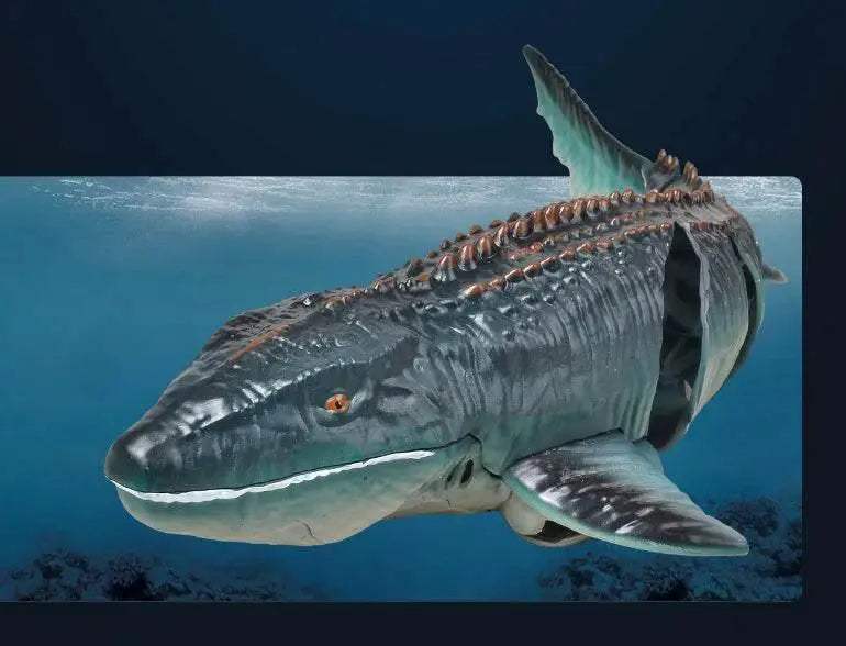  High-Speed Electric RC Mosasaurus Boat Toy - Ages 3-12 - ToylandEU  -  ToylandEU™