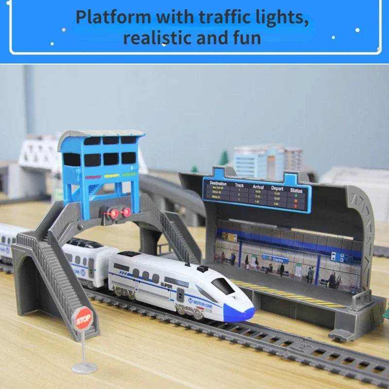 High-Speed Electric Train Model for Enthusiasts - Perfect for Rail Tracks - ToylandEU