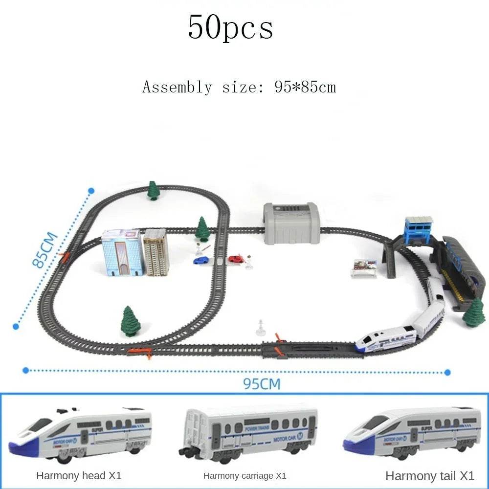 High-Speed Electric Train Model for Enthusiasts - Perfect for Rail Tracks - ToylandEU