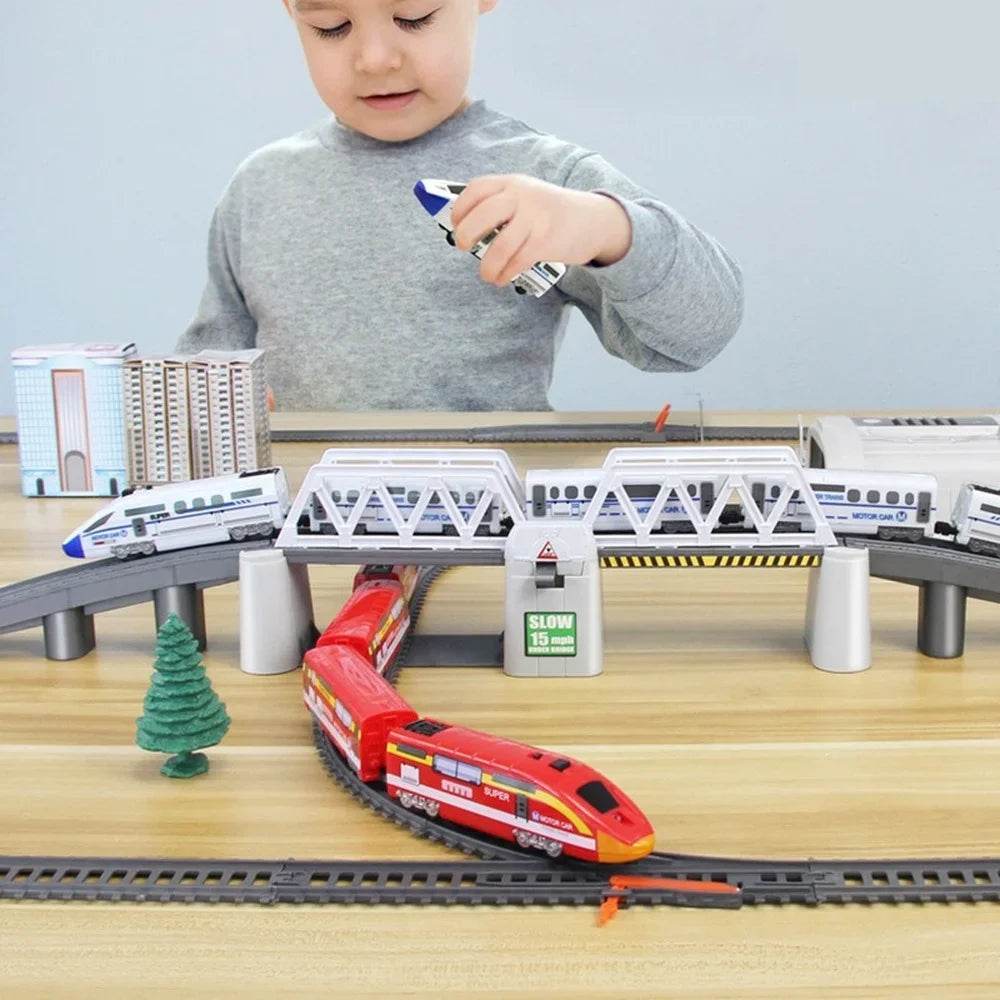 High-Speed Electric Train Model for Enthusiasts - Perfect for Rail Tracks - ToylandEU