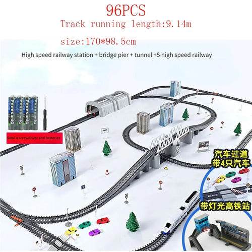 High-Speed Electric Train Model for Enthusiasts - Perfect for Rail Tracks - ToylandEU