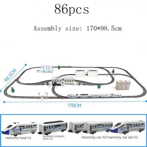 High-Speed Electric Train Model for Enthusiasts - Perfect for Rail Tracks - ToylandEU