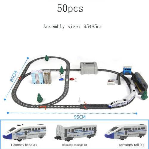 High-Speed Electric Train Model for Enthusiasts - Perfect for Rail Tracks - ToylandEU