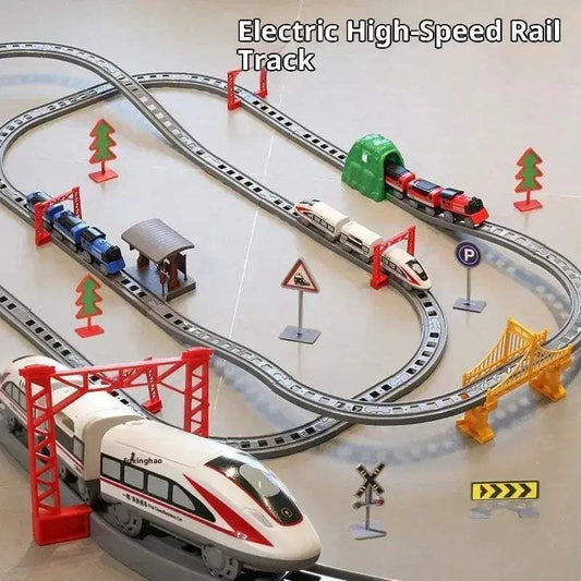  High Speed Electric Train Set Educational Track -  ToylandEU™