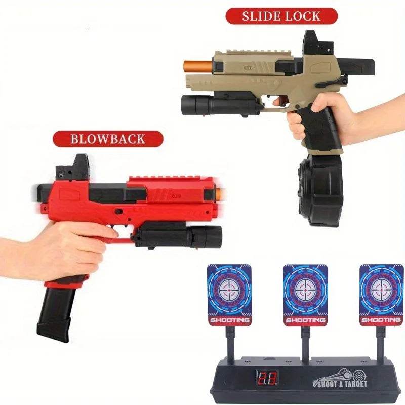 High Speed Gel Gun X6 With Electronic Target For Teens - ToylandEU