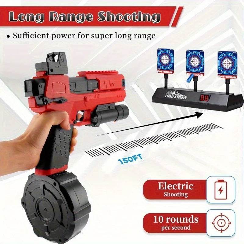 High Speed Gel Gun X6 With Electronic Target For Teens - ToylandEU