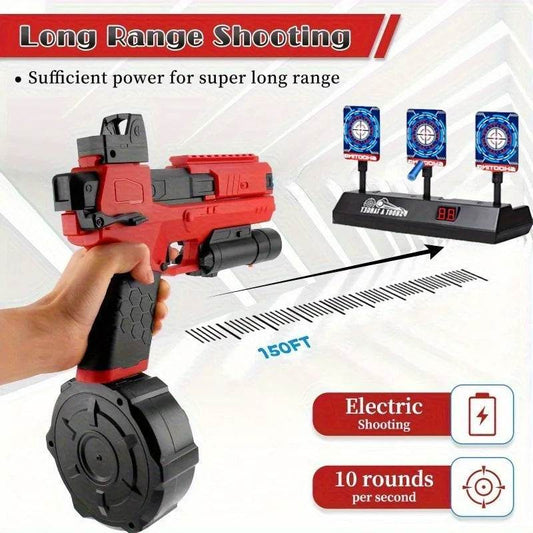 High Speed Gel Gun X6 With Electronic Target For Teens - ToylandEU