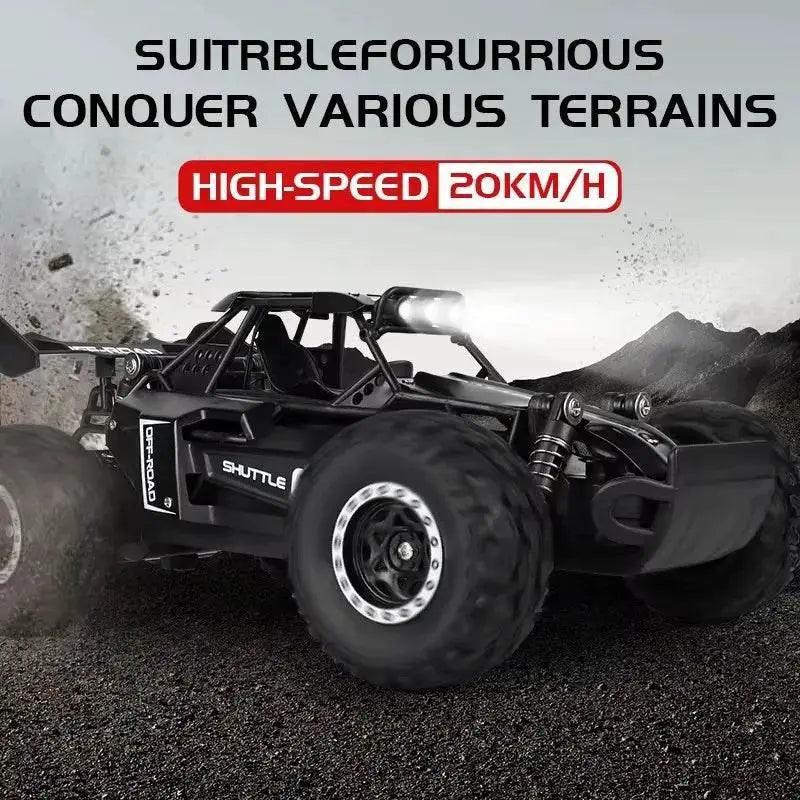  High-Speed LED Remote Control Car - 20KM/H Fun Toyland EU -  ToylandEU™