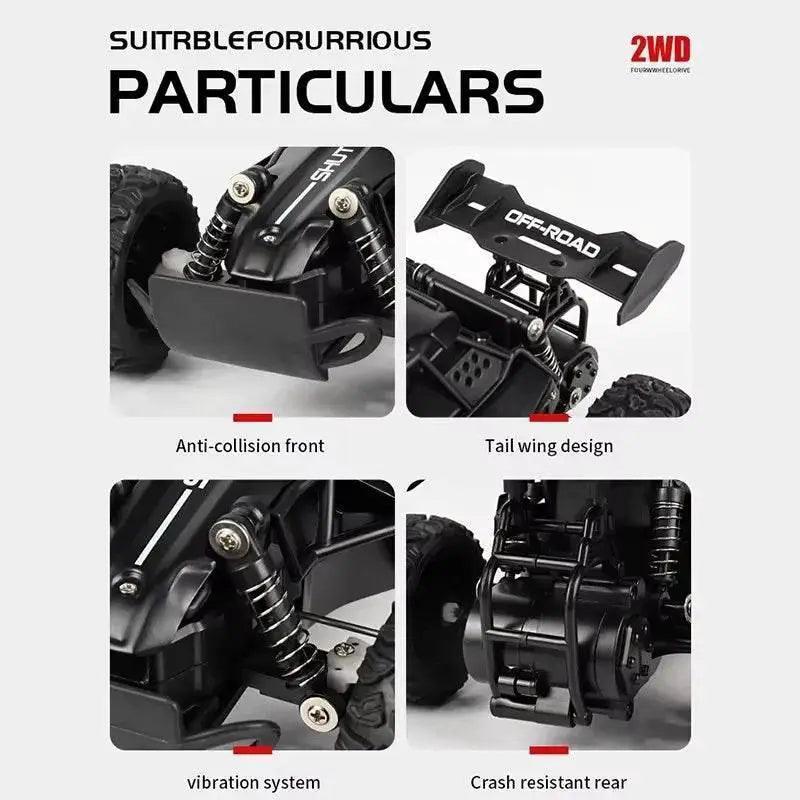  High-Speed LED Remote Control Car - 20KM/H Fun Toyland EU -  ToylandEU™