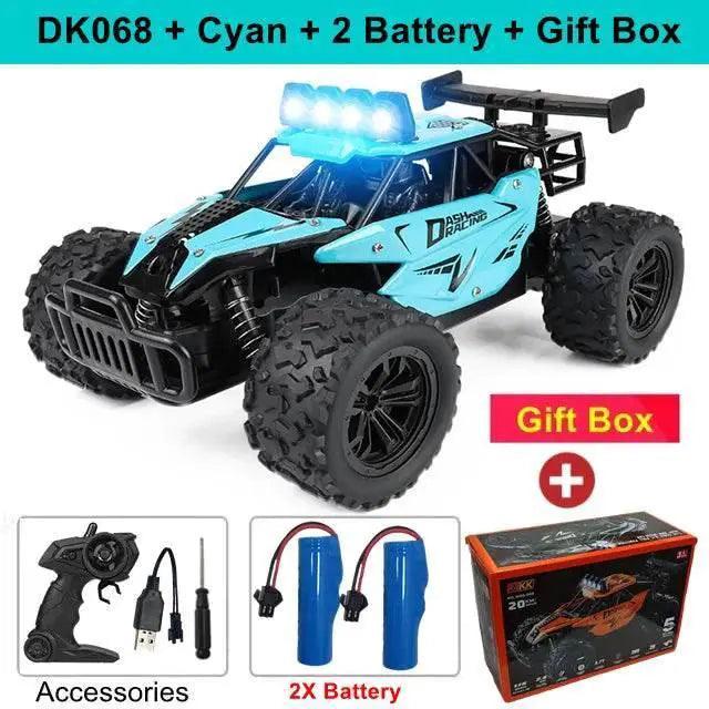  High-Speed LED Remote Control Car - 20KM/H Fun Toyland EU -  ToylandEU™