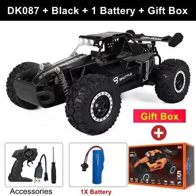  High-Speed LED Remote Control Car - 20KM/H Fun Toyland EU -  ToylandEU™